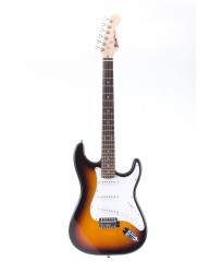 Yst-10p1 3ts Guitarra Eléctrica Stratocaster Black Pickguard Wh
